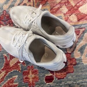 Well worn gym tennis shoes  Sneakers size 7
